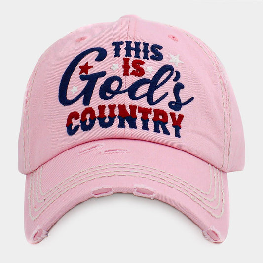 HATEGORY THIS IS GODS COUNTRY Baseball Cap