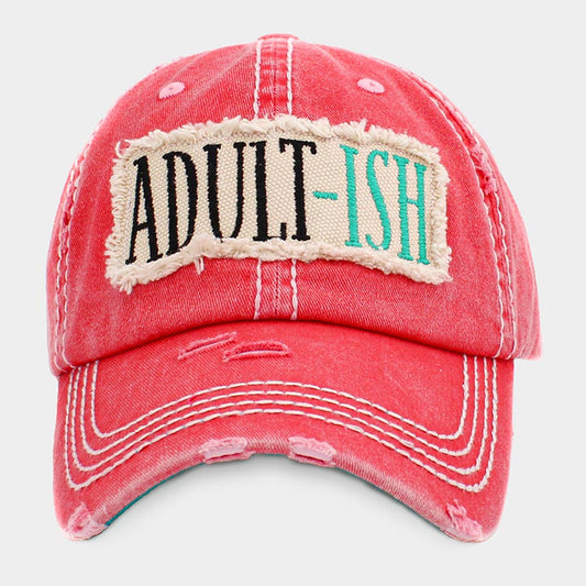 HATEGORY ADULT-ISH Vintage Baseball Cap
