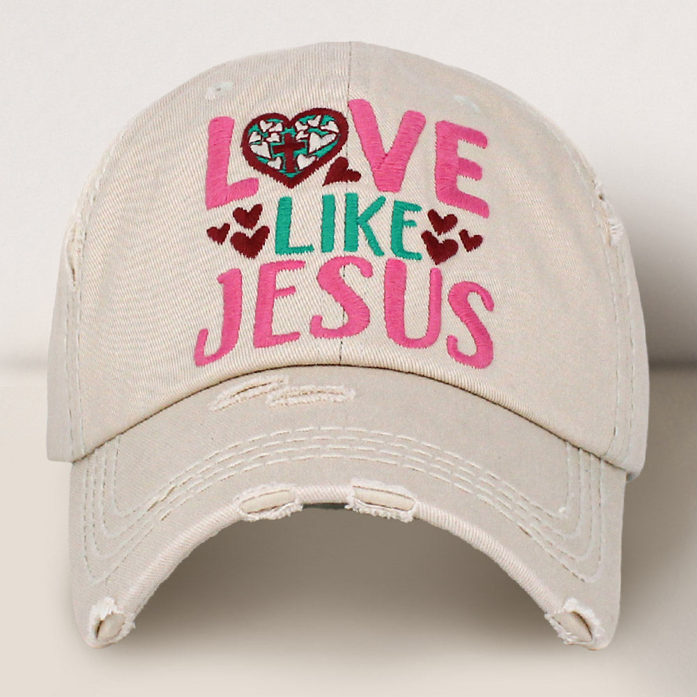 HATEGORY LOVE LIKE JESUS Vintage Baseball Cap