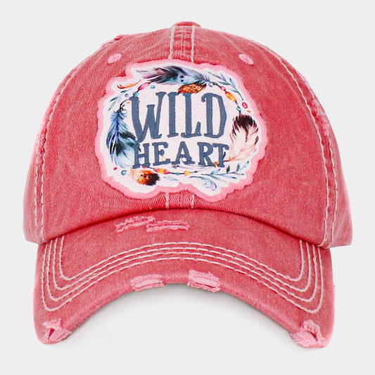 HATEGORY WILD HEART  Vintage Baseball Cap