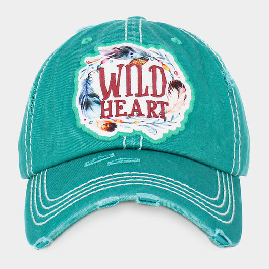 HATEGORY WILD HEART  Vintage Baseball Cap