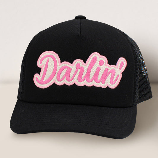 HATEGORY DARLIN Message Mesh Back Baseball Cap