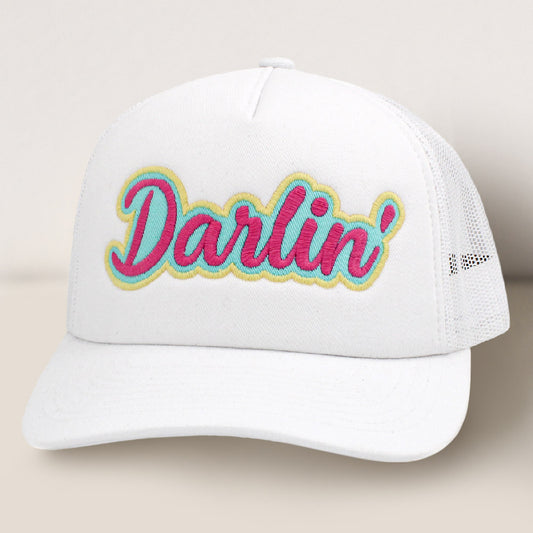 HATEGORY DARLIN Message Mesh Back Baseball Cap