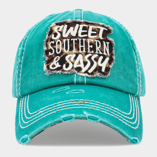 HATEGORY SWEET SOUTHERN SASSY Vintage Baseball Cap
