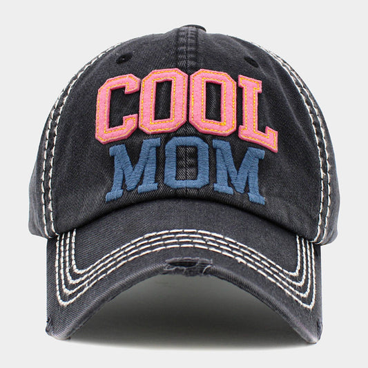 HATEGORY Cool Mom Message Vintage Baseball Cap