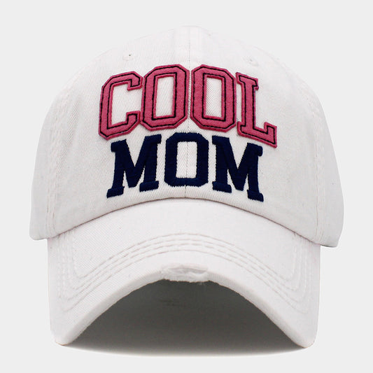 HATEGORY Cool Mom Message Vintage Baseball Cap