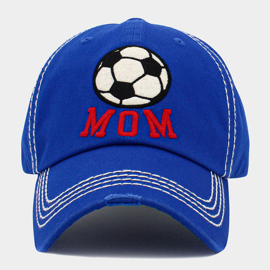 HATEGORY Soccer Mom Message Vintage Baseball Cap