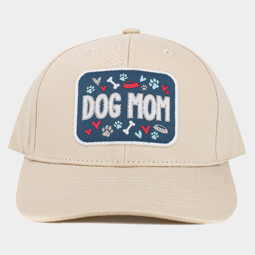 HATEGORY Dog Mom Message Baseball Cap