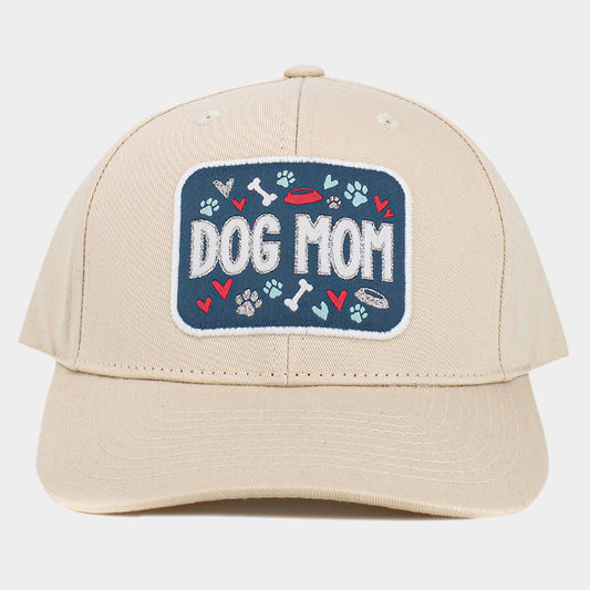 HATEGORY Dog Mom Message Baseball Cap