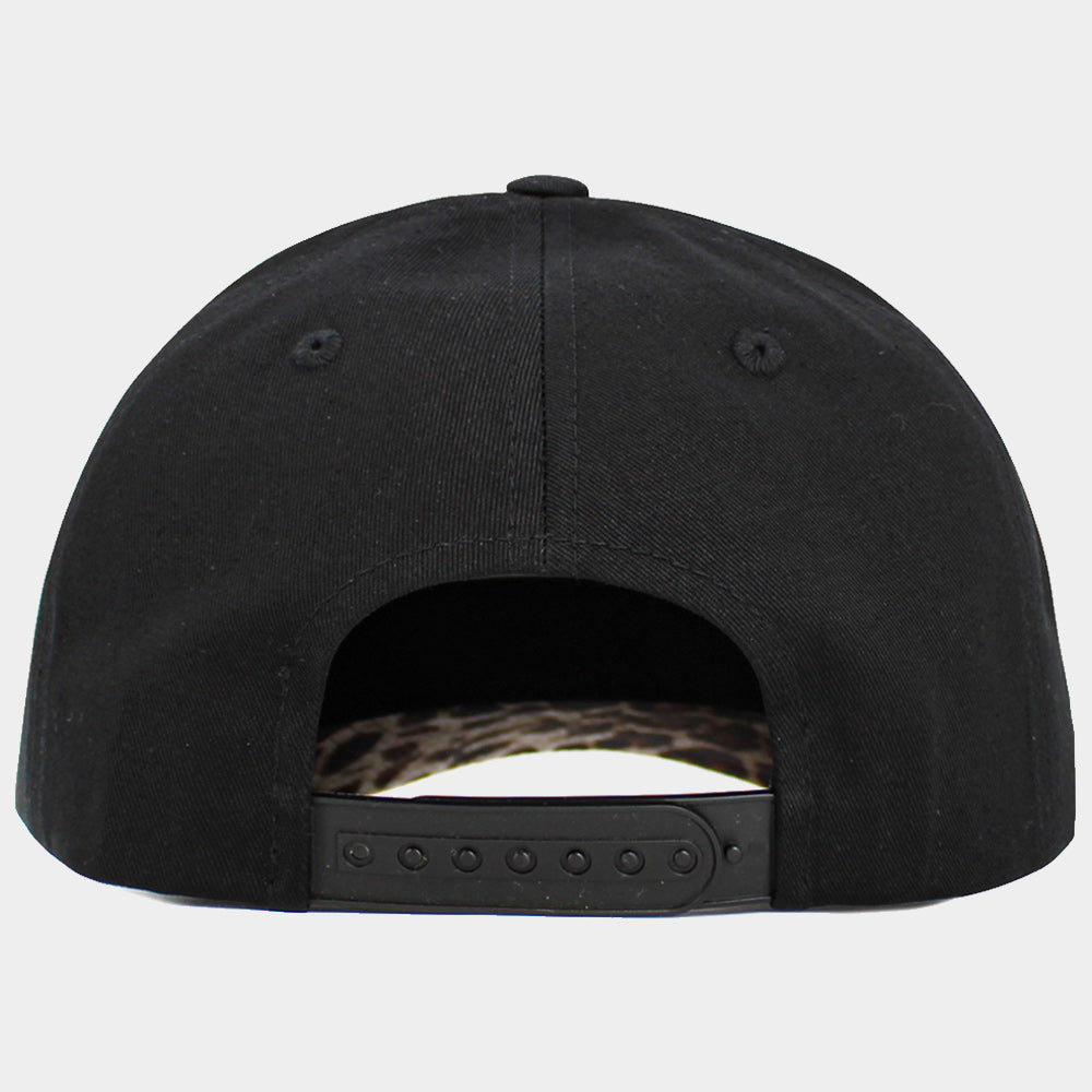 HATEGORY Leopard Football Ball Front Baseball Cap