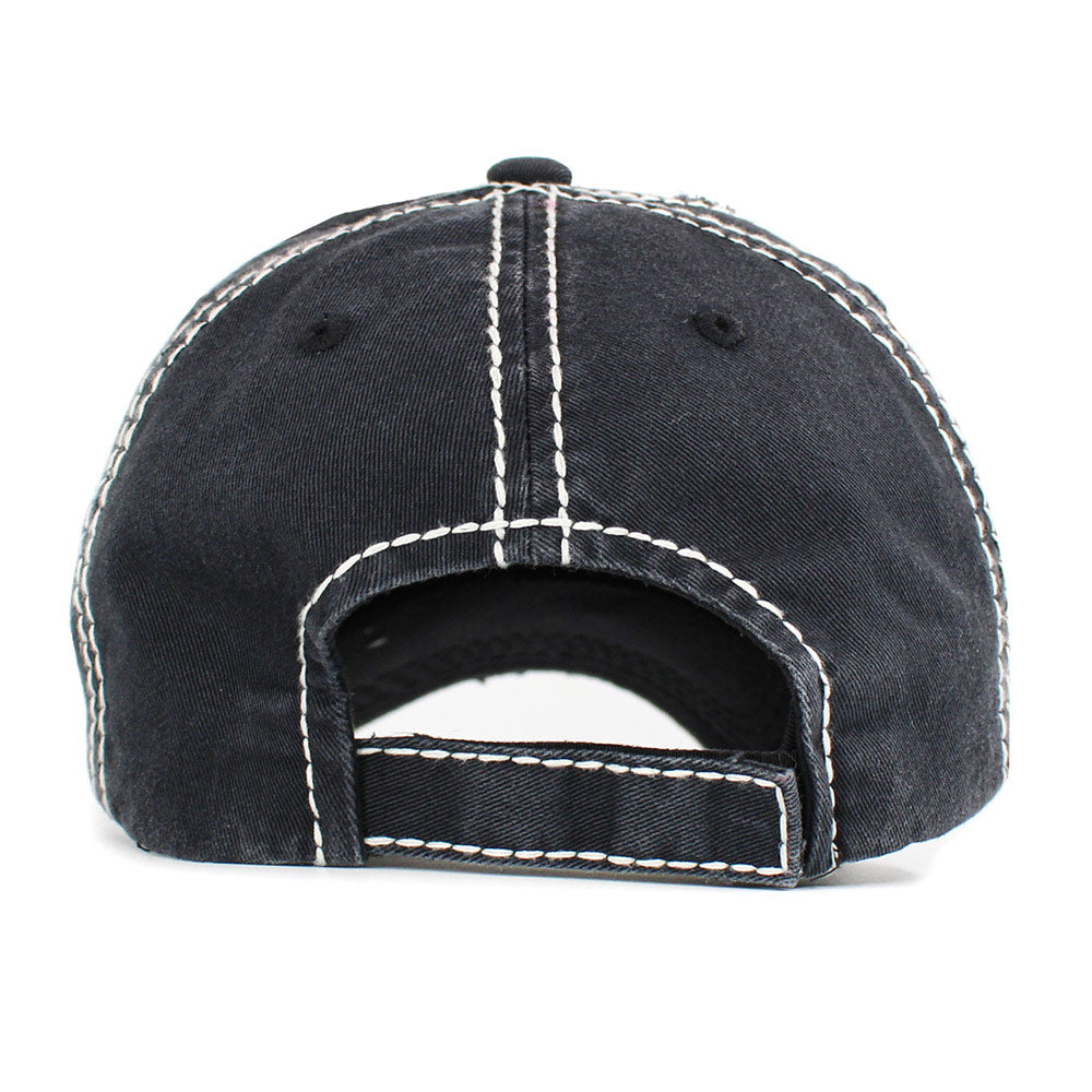HATEGORY MAMA FUEL Message Coffee Vintage Baseball Cap