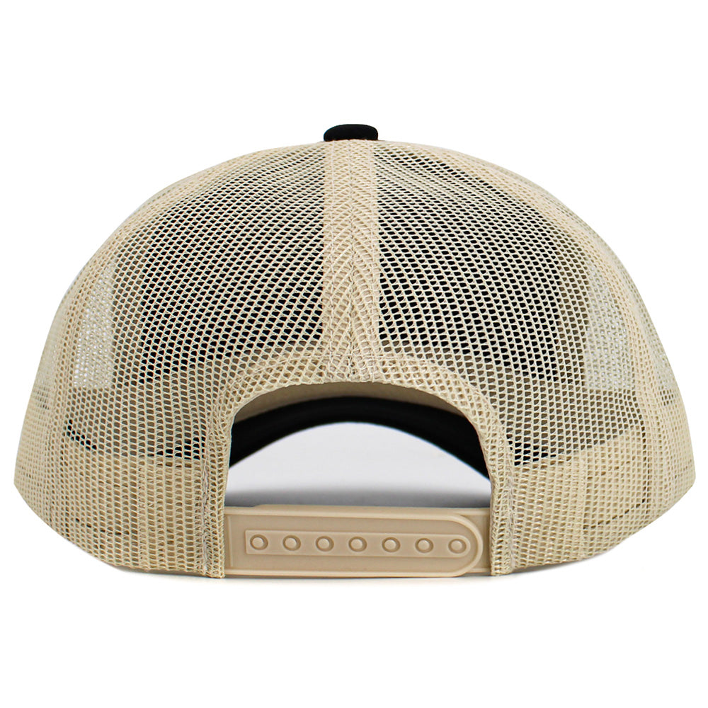 HATEGORY WILD FREE Message Butterfly Embroidered Mesh Back Trucker Hat