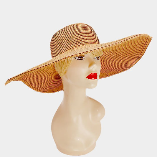 HATEGORY WIDE BRIM FLOPPY SUN HAT