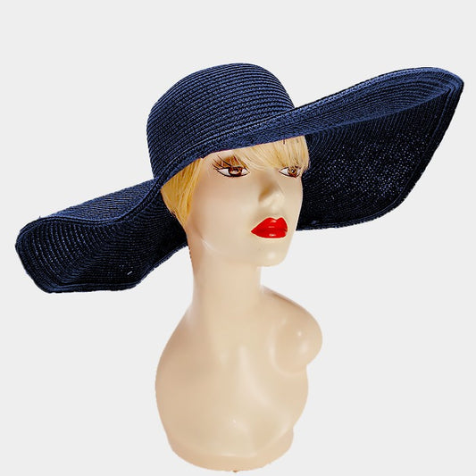 HATEGORY WIDE BRIM FLOPPY SUN HAT