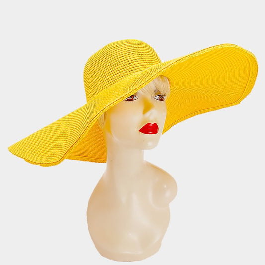 HATEGORY WIDE BRIM FLOPPY SUN HAT