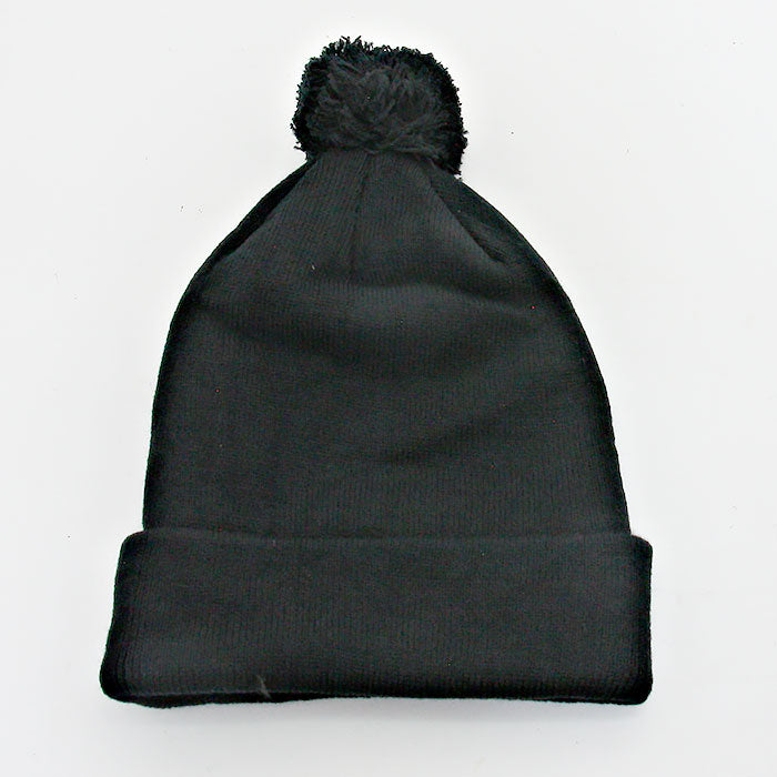 HATEGORY Knit Pom Pom Beanie Hat
