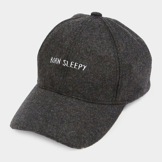 HATEGORY Born Sleepy Baseball Cap