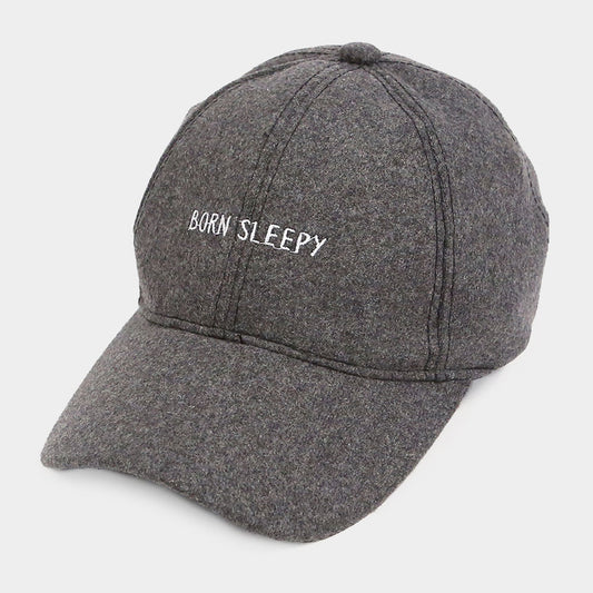 HATEGORY Born Sleepy Baseball Cap