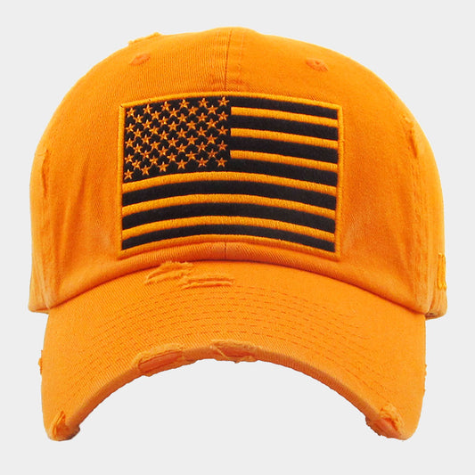 HATEGORY American USA Flag Vintage Baseball Cap