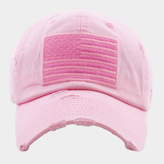 HATEGORY American USA Flag Vintage Baseball Cap