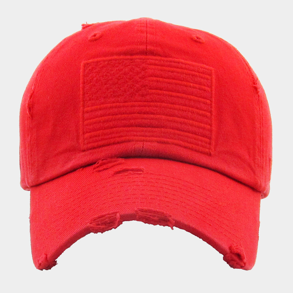 HATEGORY American USA Flag Vintage Baseball Cap