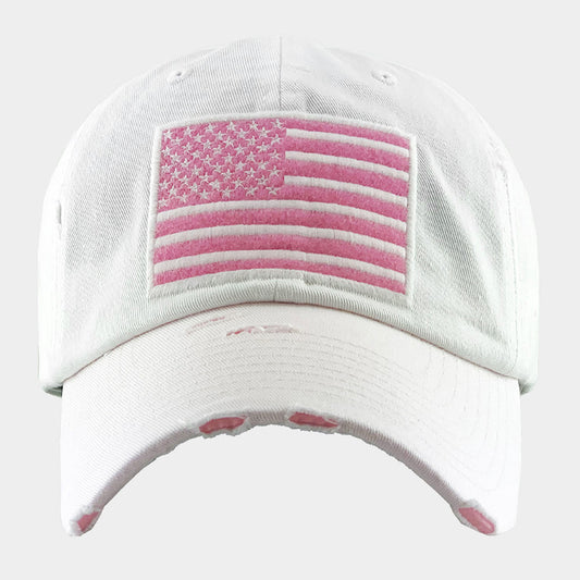 HATEGORY American USA Flag Vintage Baseball Cap