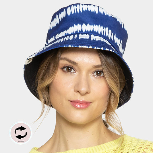 HATEGORY Tie Dye Reversible Bucket Hat