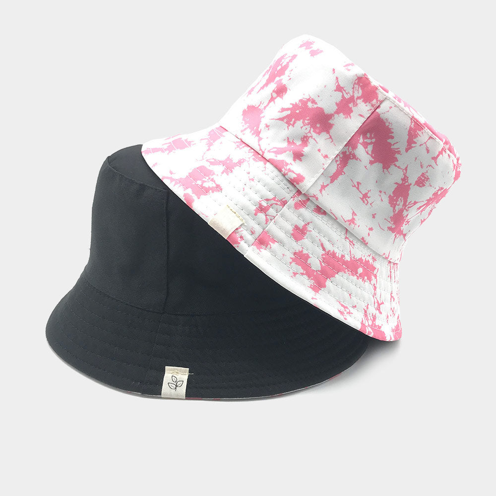 HATEGORY Tie Dye Reversible Bucket Hat