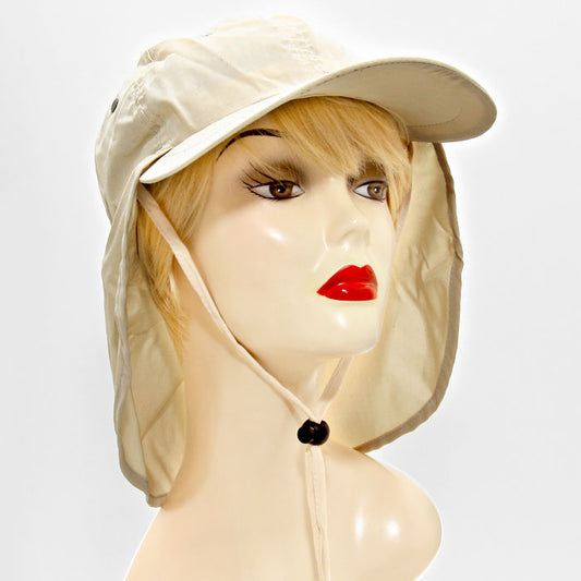 HATEGORY Sun Protection Cap Hat With Flap Neck Cover