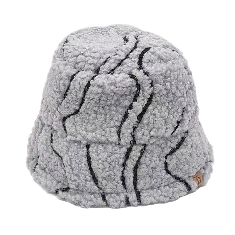 HATEGORY Geometric Sherpa Bucket Hat