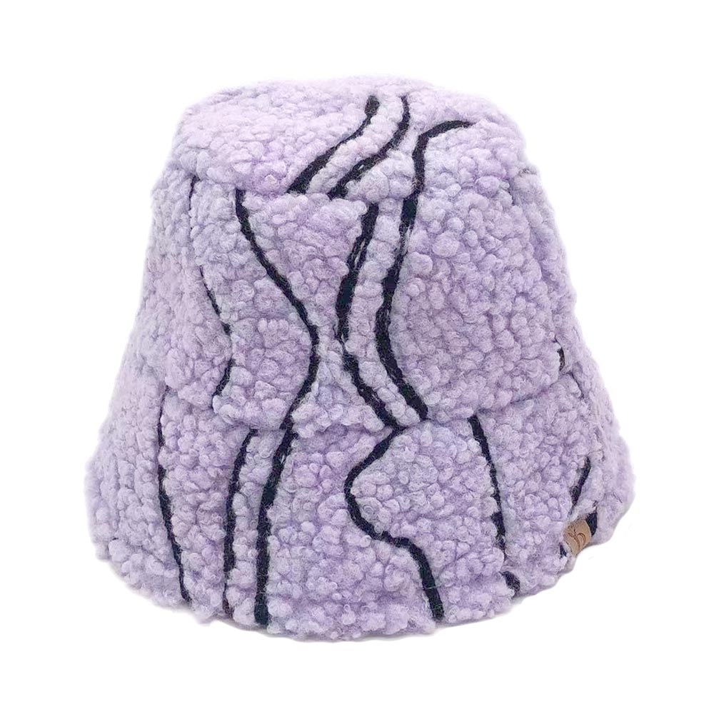 HATEGORY Geometric Sherpa Bucket Hat