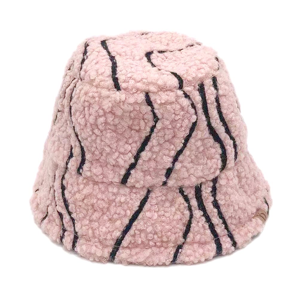 HATEGORY Geometric Sherpa Bucket Hat