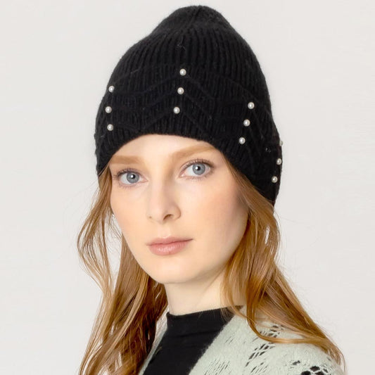 HATEGORY Pearl Beanie Hat