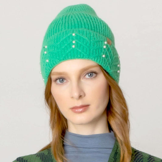 HATEGORY Pearl Beanie Hat
