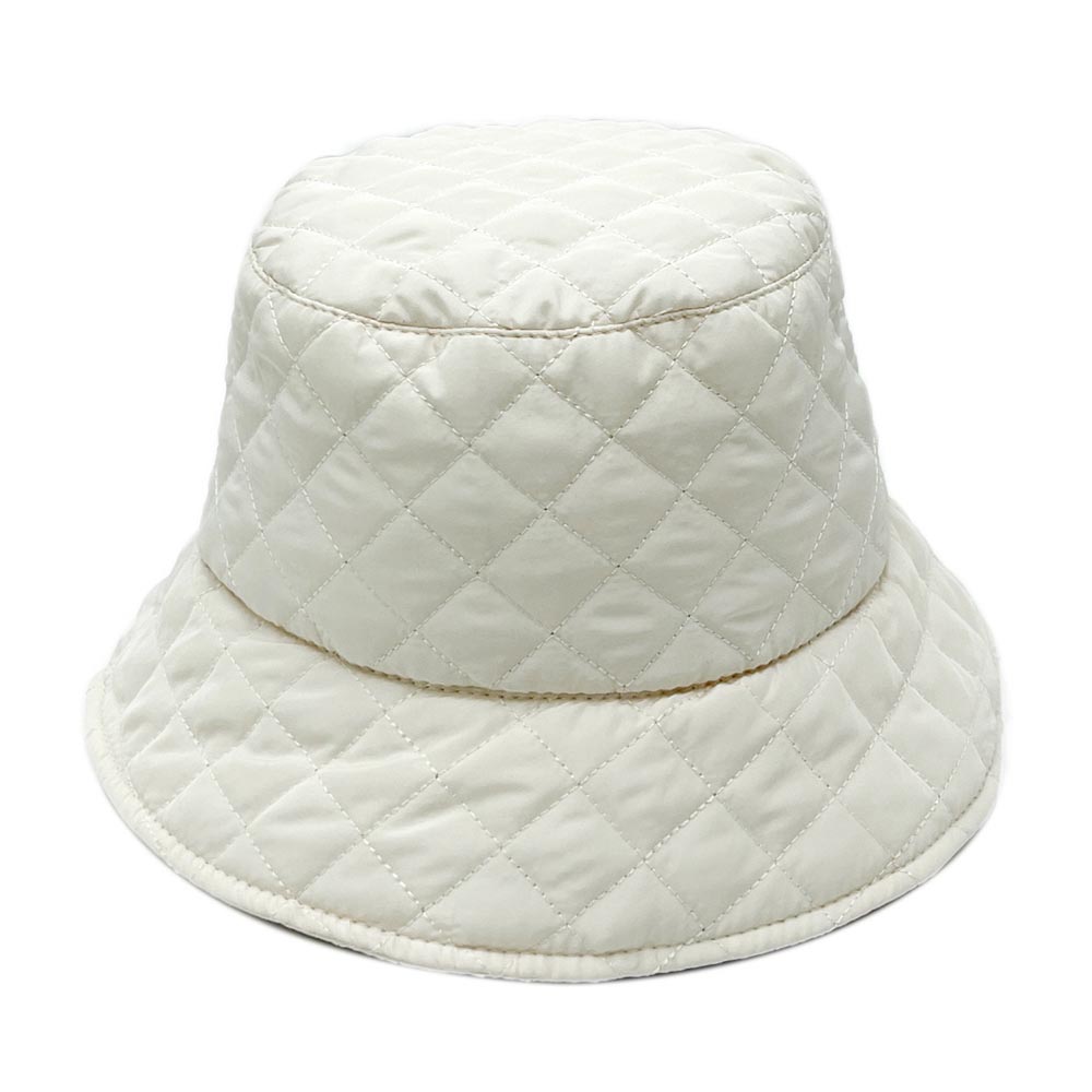 HATEGORY Quilted Padding Bucket Hat