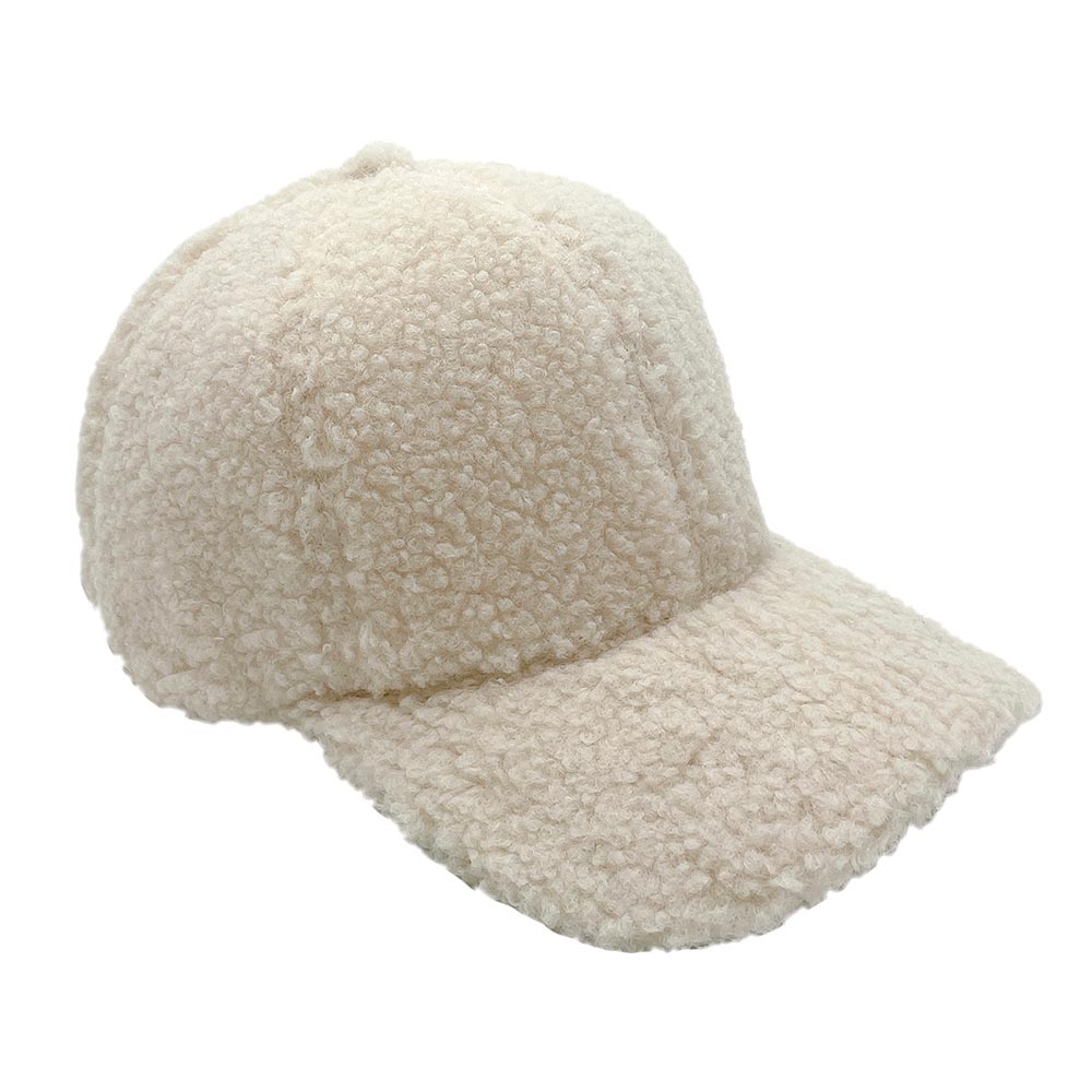 HATEGORY Solid Sherpa Baseball Cap