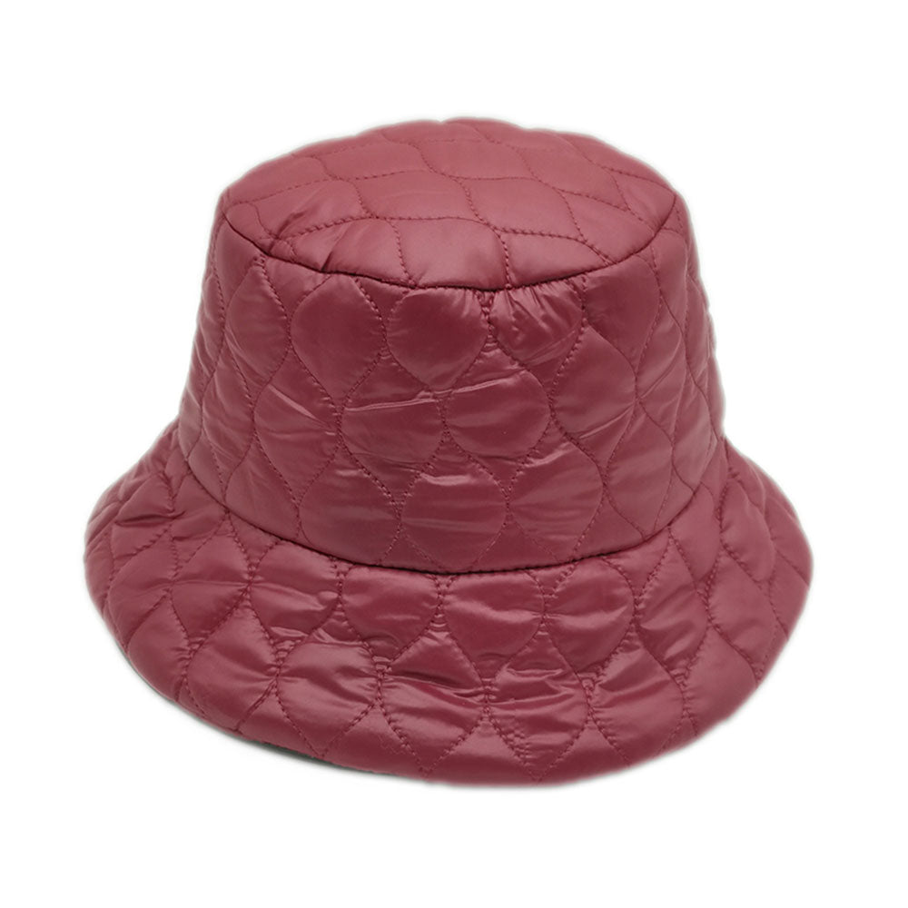 HATEGORY Wave Padded Puffer Bucket Hat