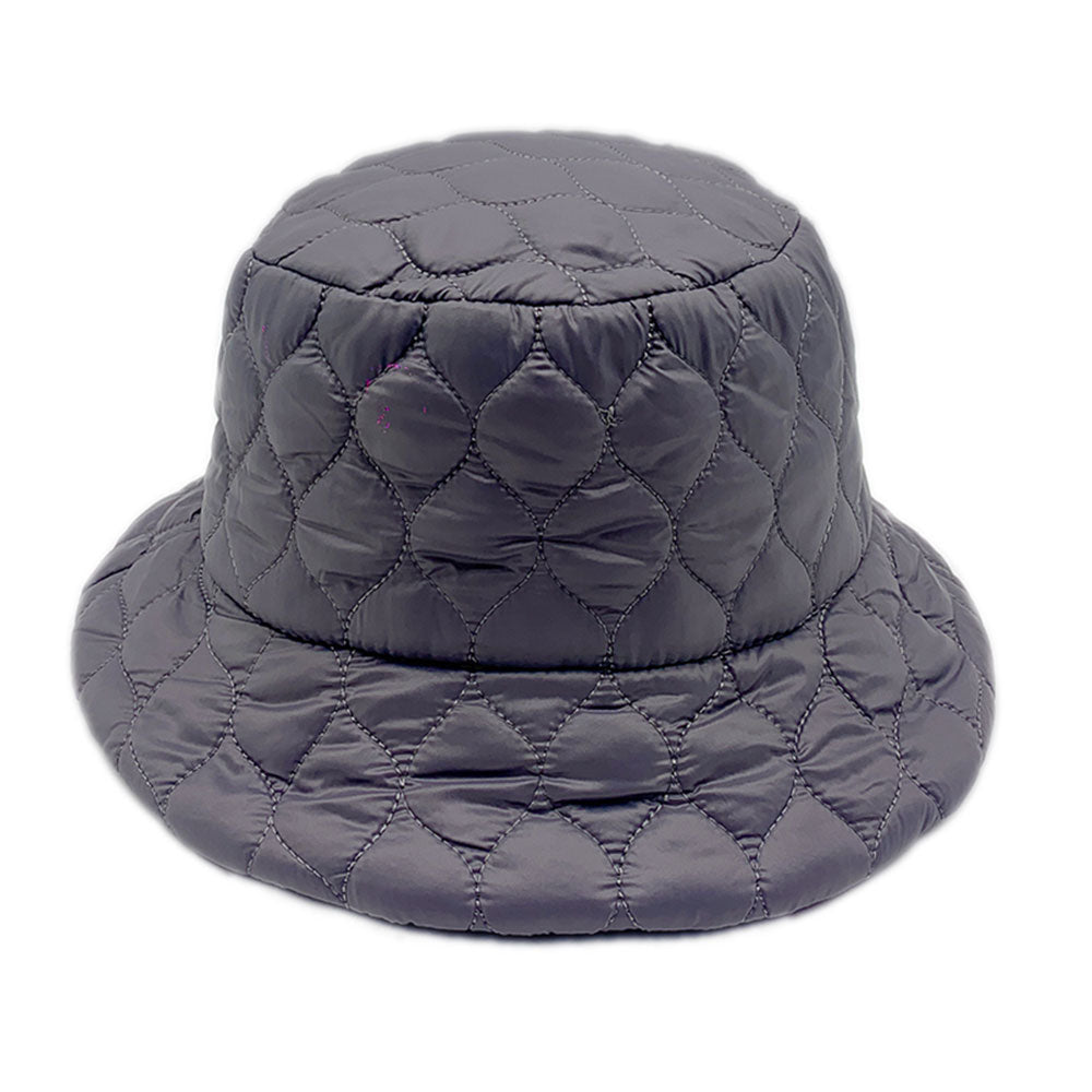 HATEGORY Wave Padded Puffer Bucket Hat