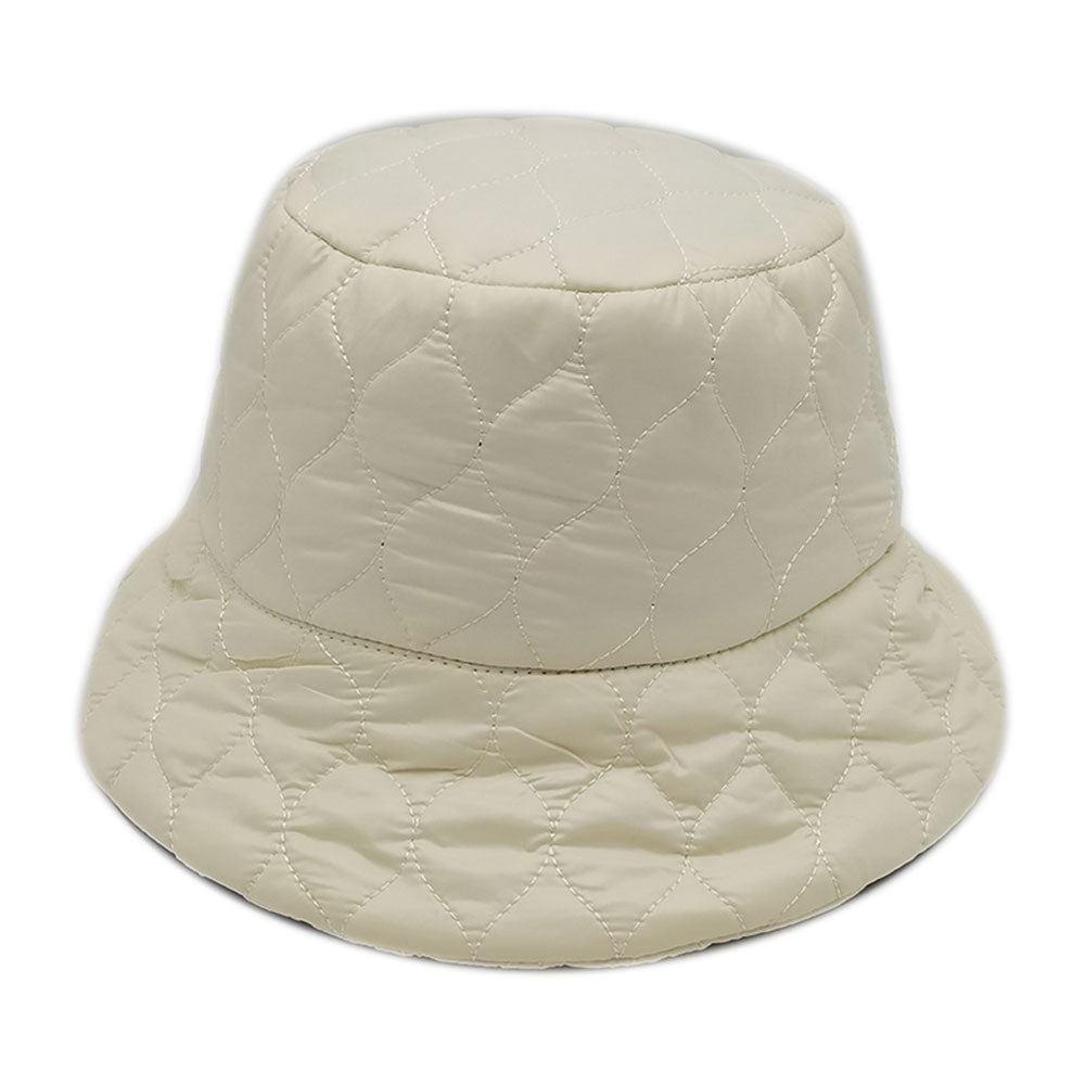 HATEGORY Wave Padded Puffer Bucket Hat