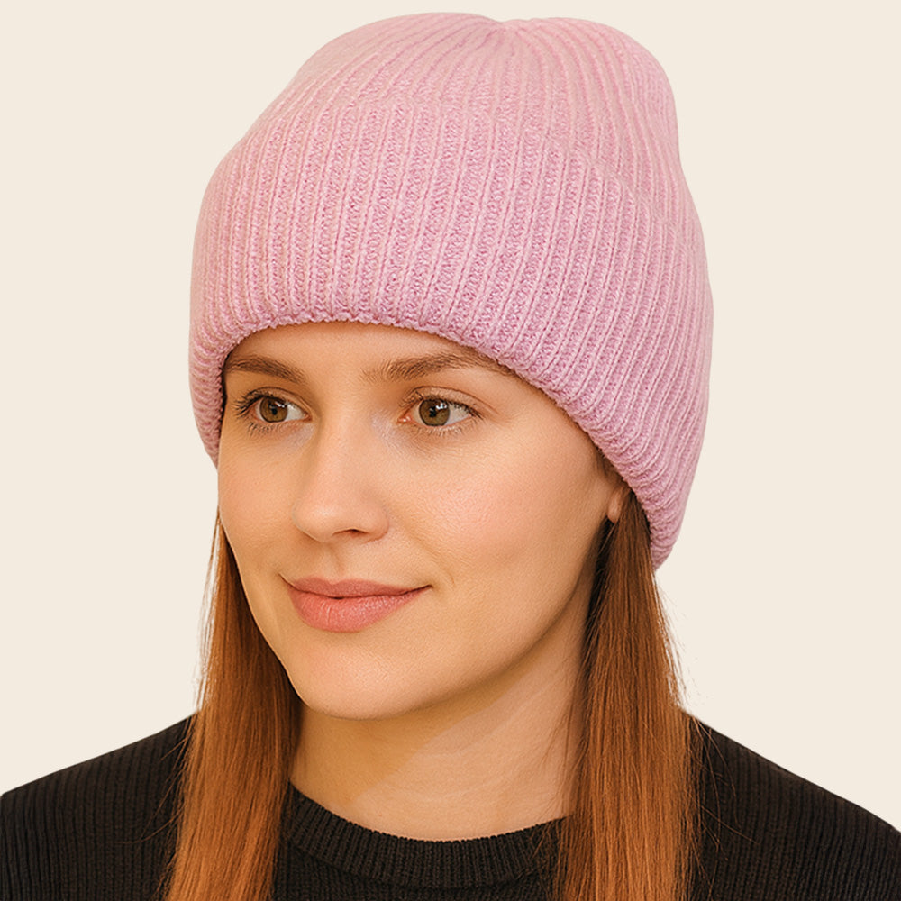 HATEGORY Classic Warm Knit Winter Beanie Hat