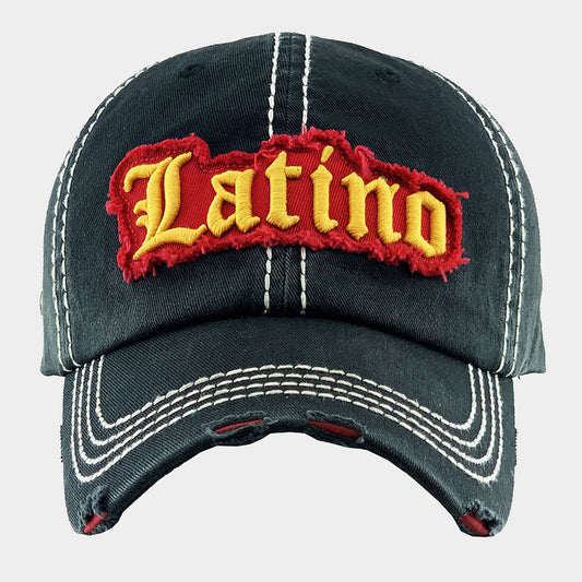 HATEGORY Latino Vintage Baseball Cap