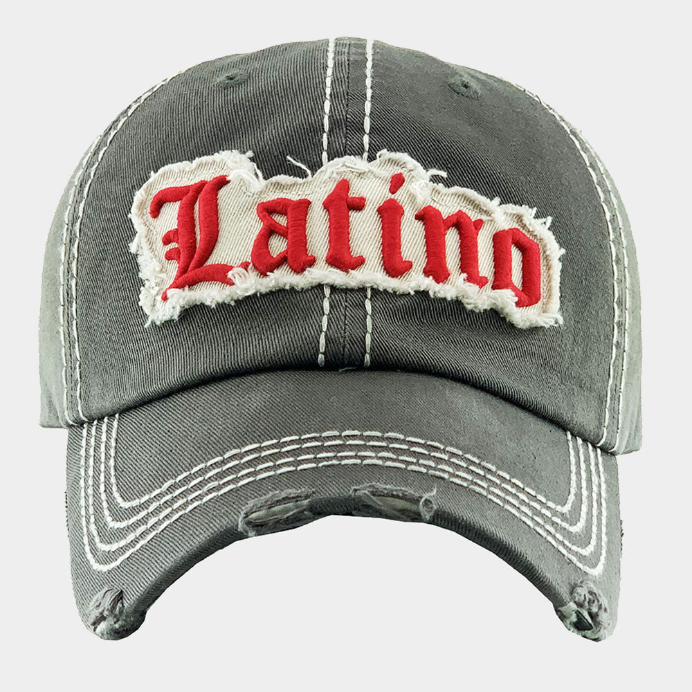HATEGORY Latino Vintage Baseball Cap
