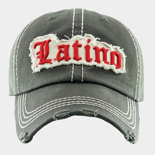 HATEGORY Latino Vintage Baseball Cap