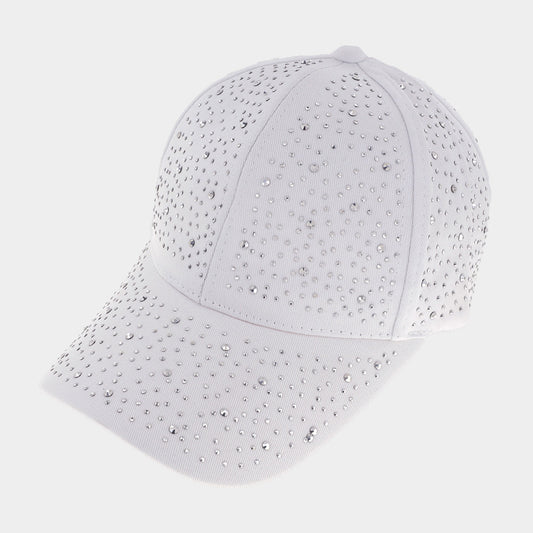HATEGORY Bling Solid Baseball Cap