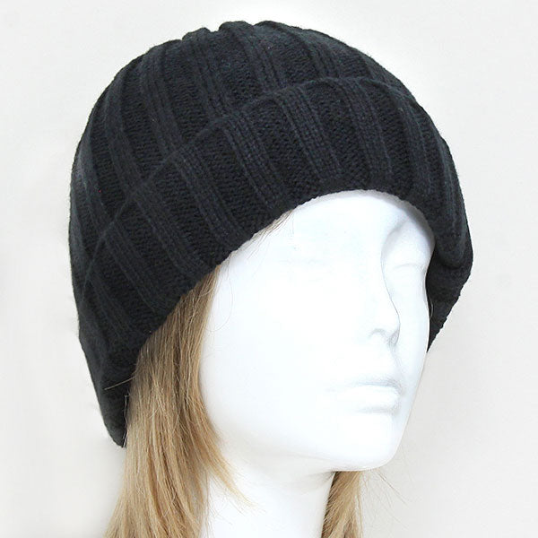 HATEGORY Striped Acrylic Beanie