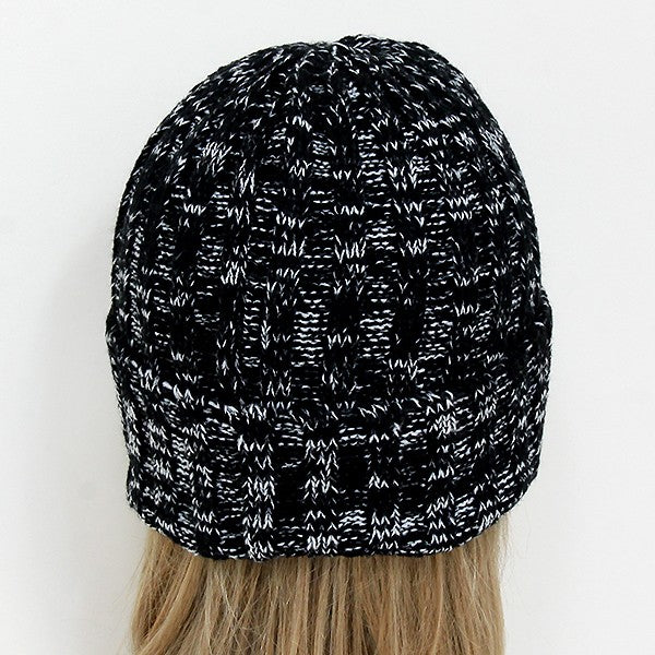 HATEGORY Acrylic Linear Weave Beanie