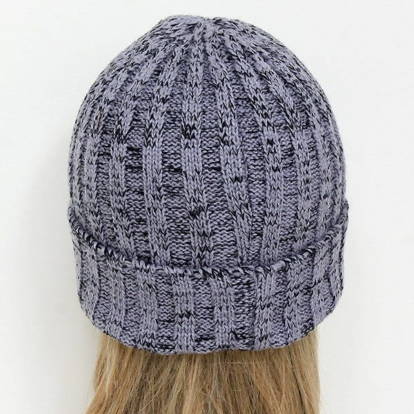 HATEGORY Acrylic Linear Weave Beanie