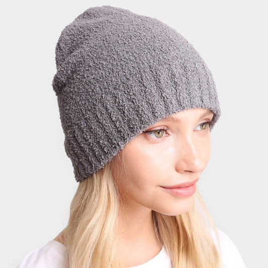 HATEGORY Solid Knit Beanie Hat