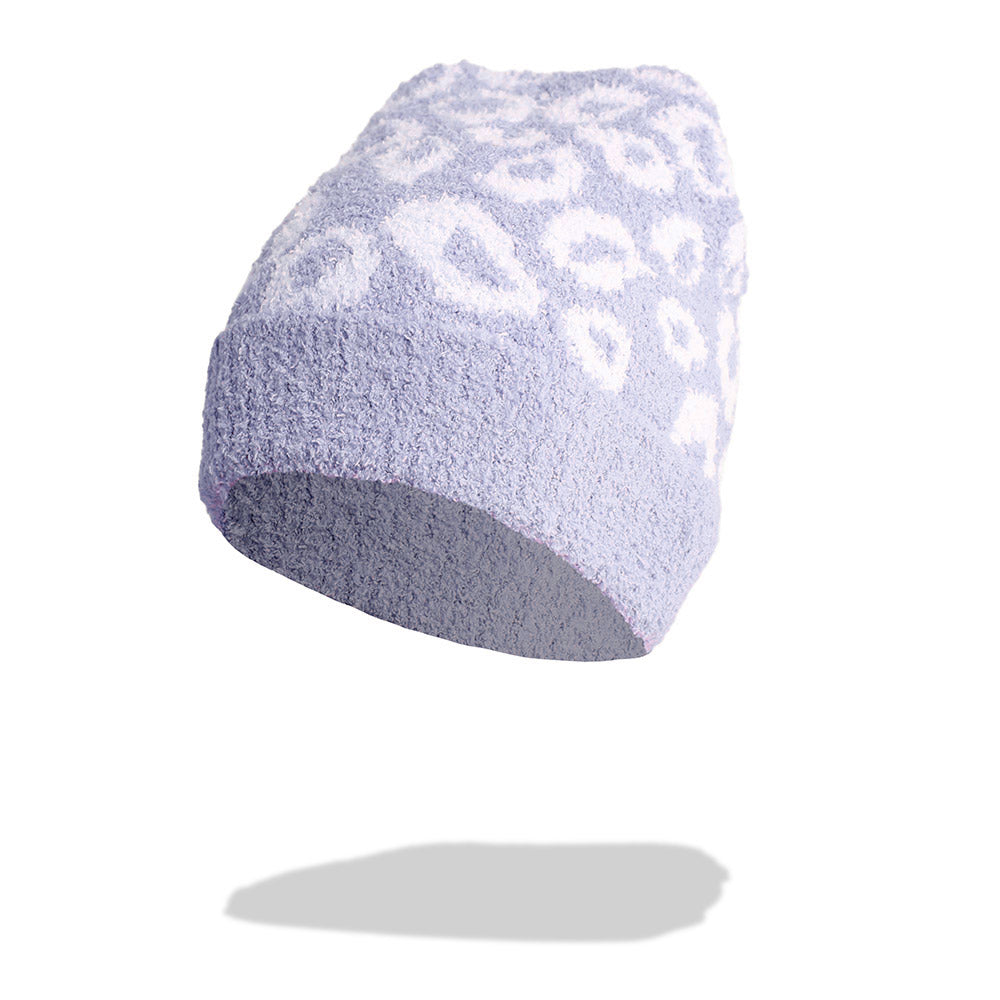 HATEGORY Leopard Patterned Kids Beanie Hat