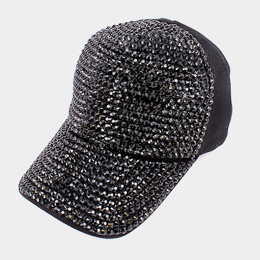 HATEGORY Bling Studded Baseball Cap